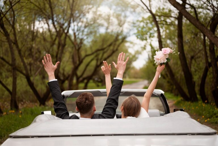 Captivating image showcasing our diverse wedding services, including Party Buses, classic cars, and Charter Buses. Find Limos Near You for a touch of luxury and explore our Bus Rentals to make your celebration unforgettable. Opt for specialized Wedding Transportation and consider our Wedding Limo Rental services for an extra dash of elegance