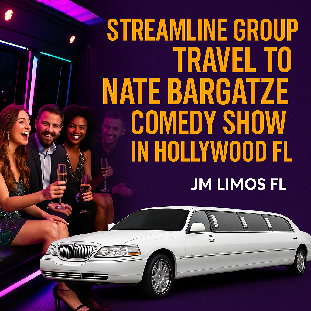 Nate Bargatze limo rental