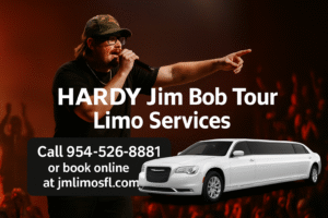 Hardy concert limo Fort Lauderdale
