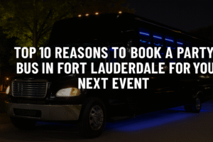 party bus rental Fort Lauderdale