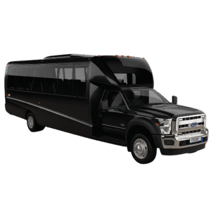 25 Passengers party Bus Black Interior