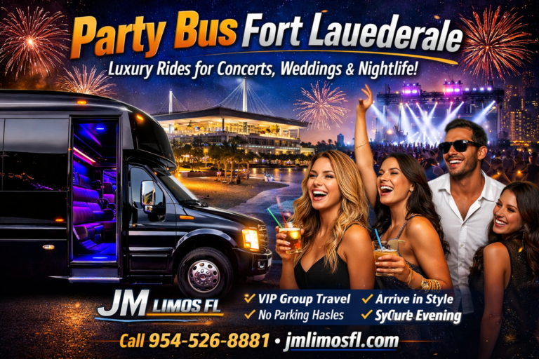 Why party bus Fort Lauderdale