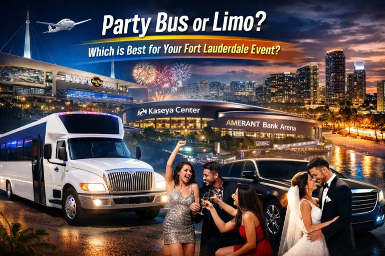 fort lauderdale party bus rental