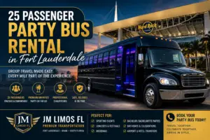 25 passenger party bus rental