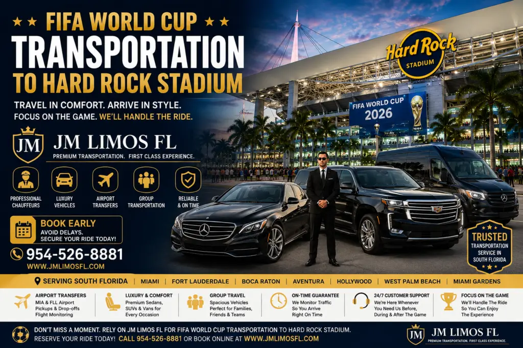 FIFA World Cup Transportation to Hard Rock Stadium