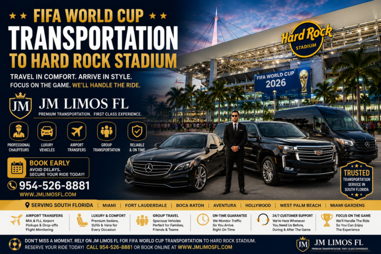 FIFA World Cup Transportation to Hard Rock Stadium