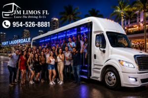 Fort Lauderdale Party Bus Transportation for Large Groups