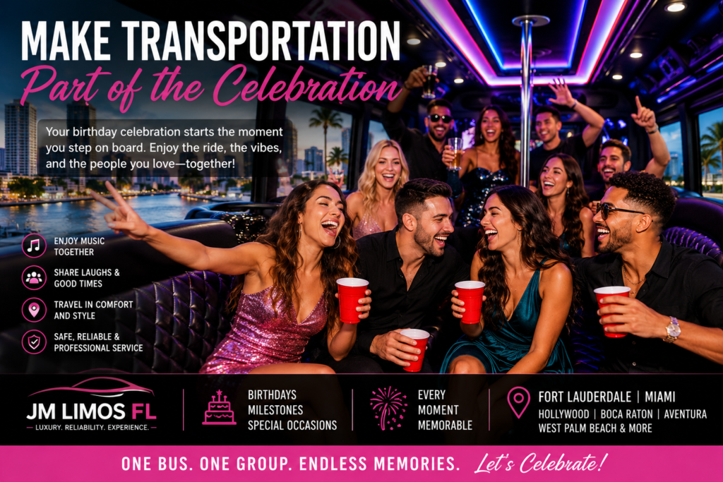 Make Transportation Part of the Celebration