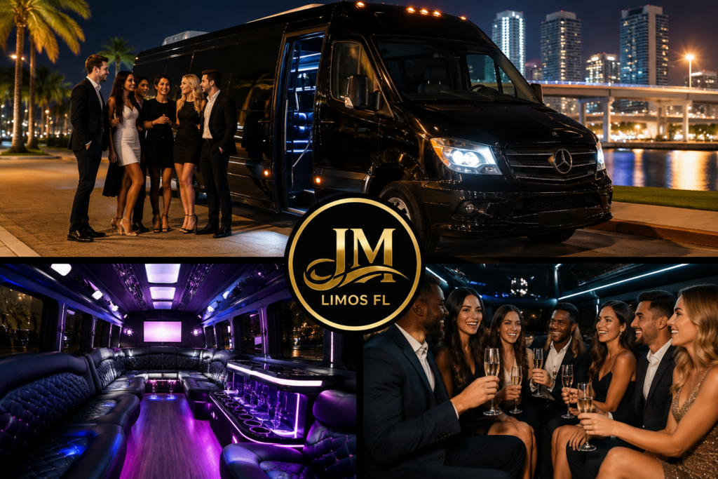 Perfect for Small Group Party Bus Transportation