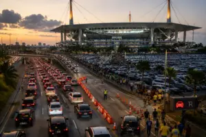 Traffic and Parking Challenges During FIFA Matches