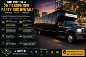 Why Choose a 25 Passenger Party Bus Rental