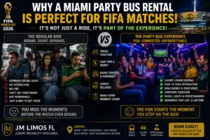 Why a Miami Party Bus Rental Is Perfect for FIFA Matches