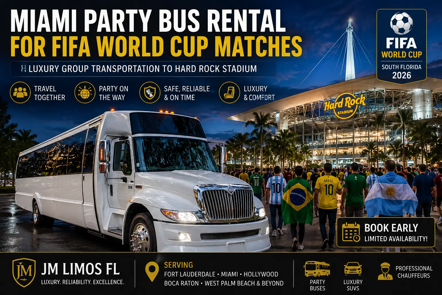 miami party bus rental