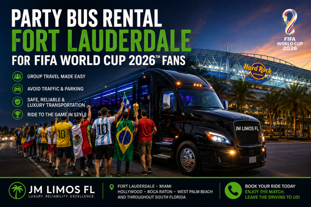 party bus rental fort lauderdale