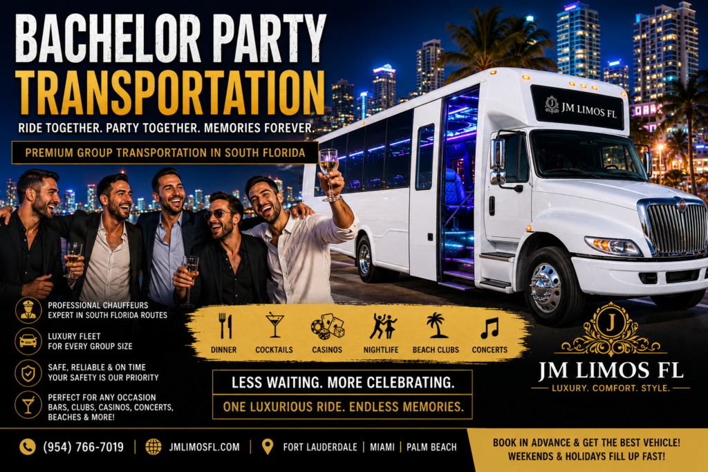 bachelor party bus fort lauderdale