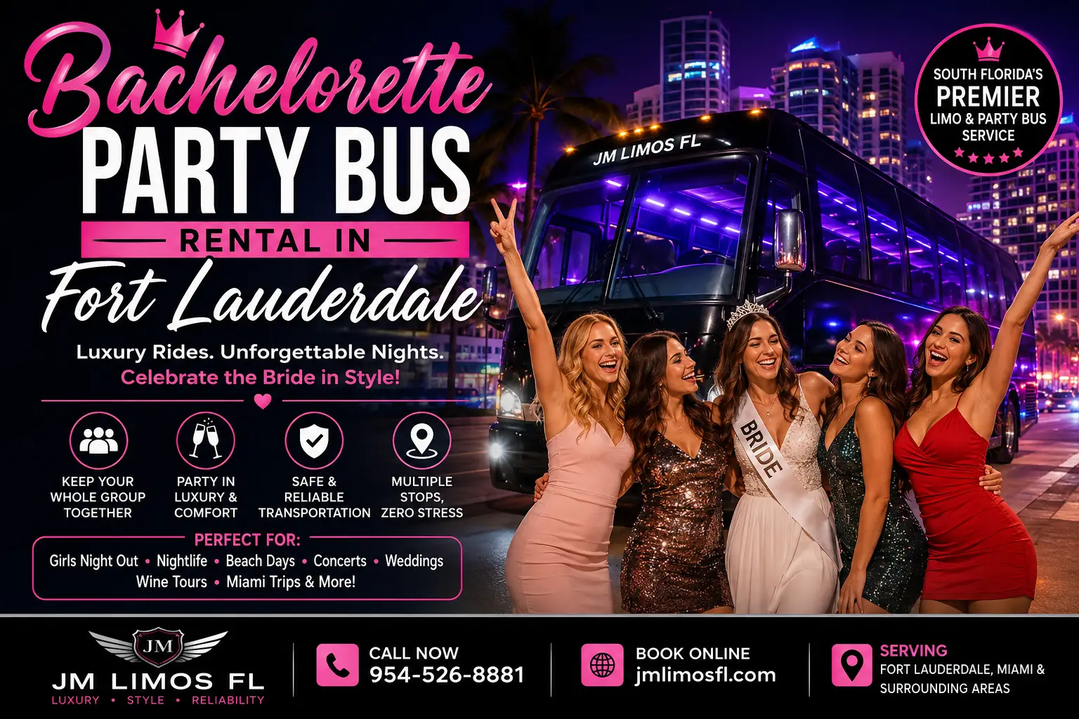 bachelorette party fort lauderdale