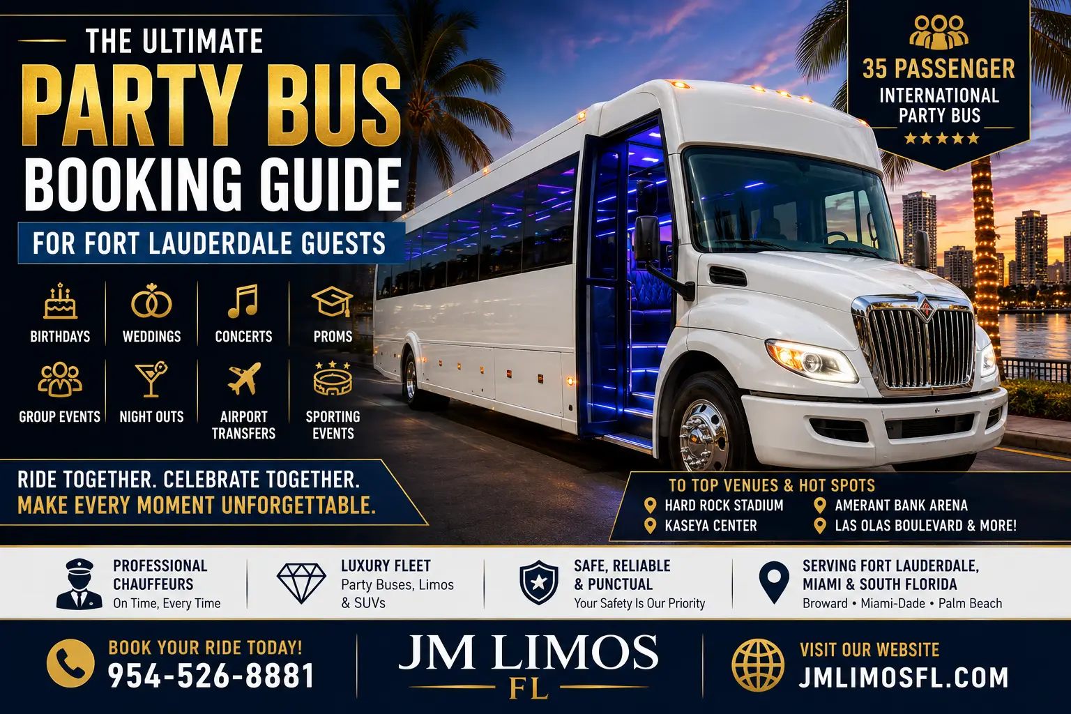 book party bus fort lauderdale