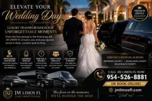 wedding party bus fort lauderdale