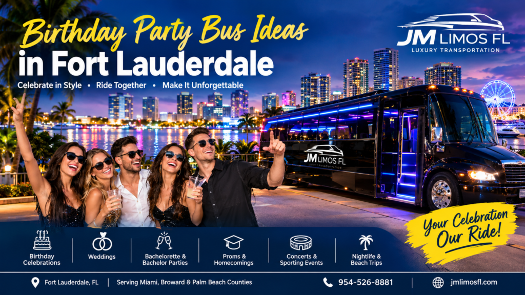 birthday party bus fort lauderdale