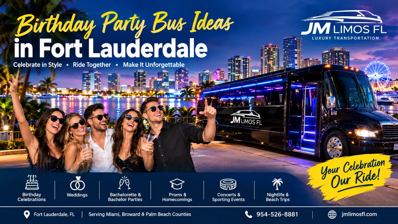 birthday party bus fort lauderdale