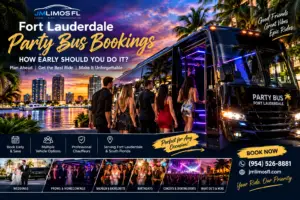 book a party bus Fort Lauderdale