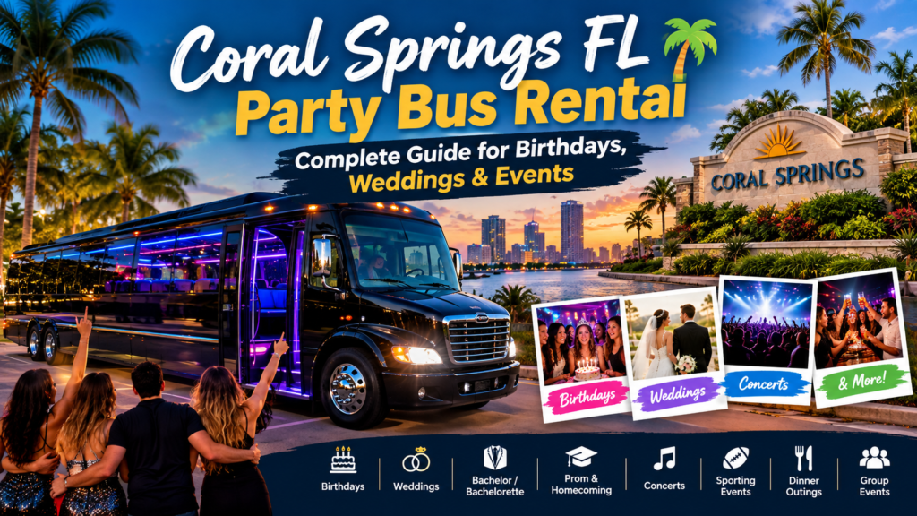 party bus coral springs