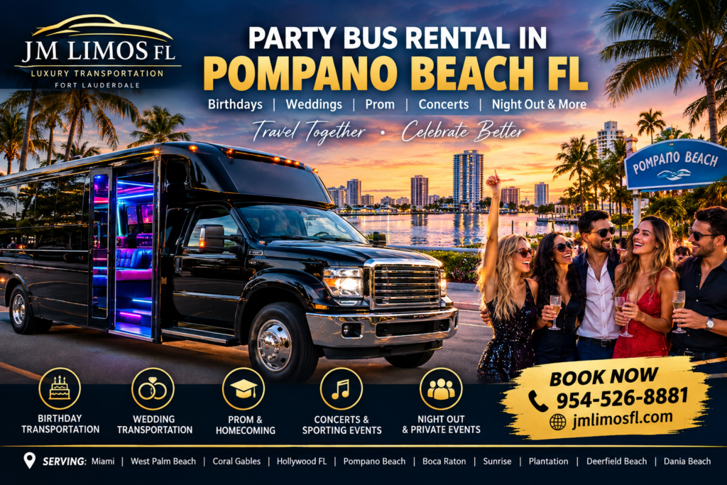 party bus pompano beach
