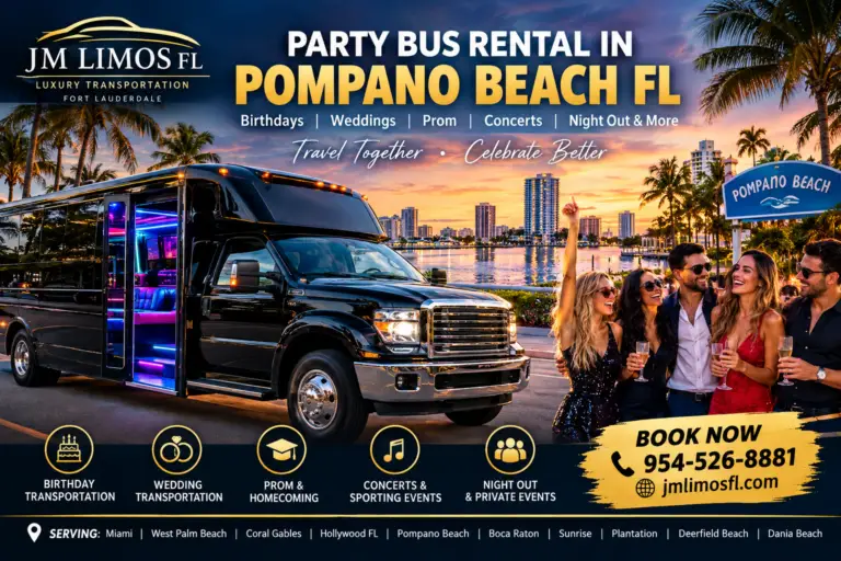 party bus pompano beach