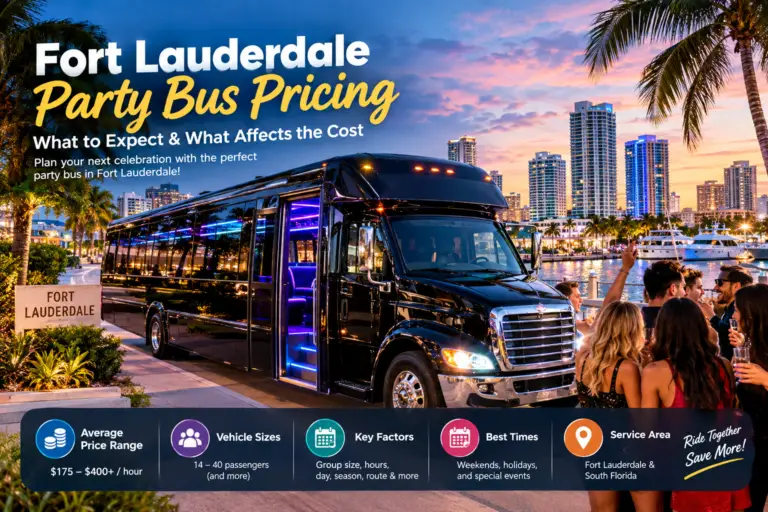 party bus prices fort lauderdale
