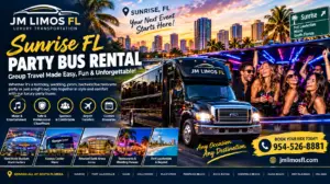 party bus sunrise fl
