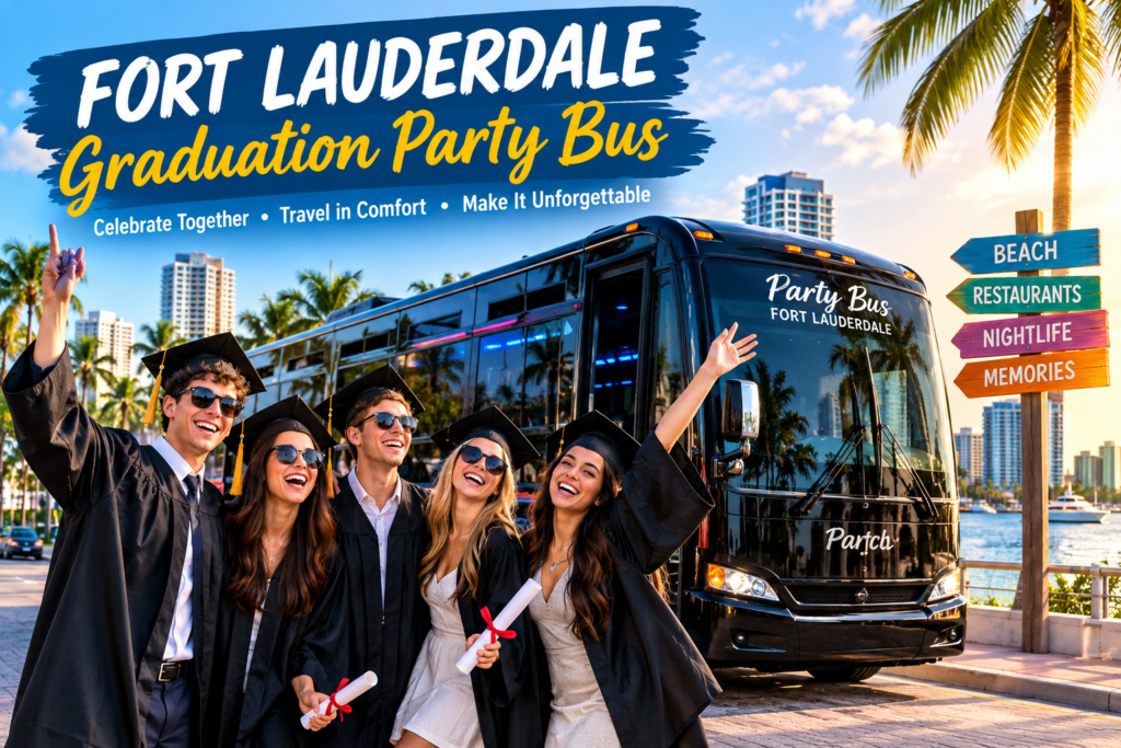 graduation party bus Fort Lauderdale