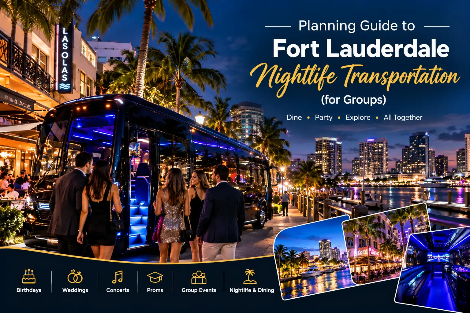 party bus Fort Lauderdale nightlife